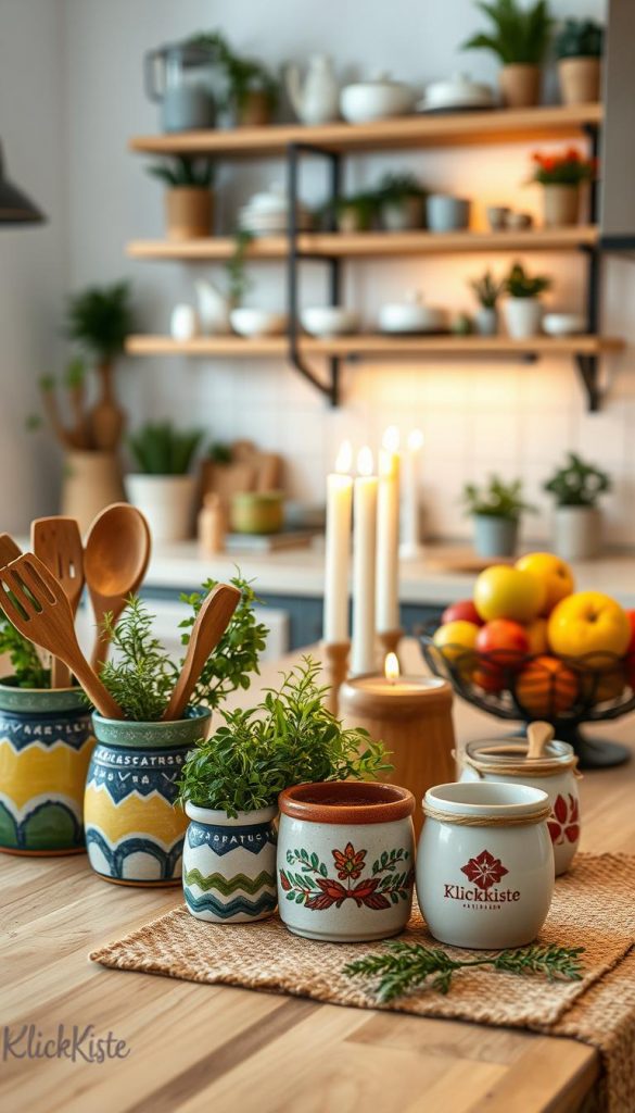 10 Deko-Ideen für moderne Küchentresen