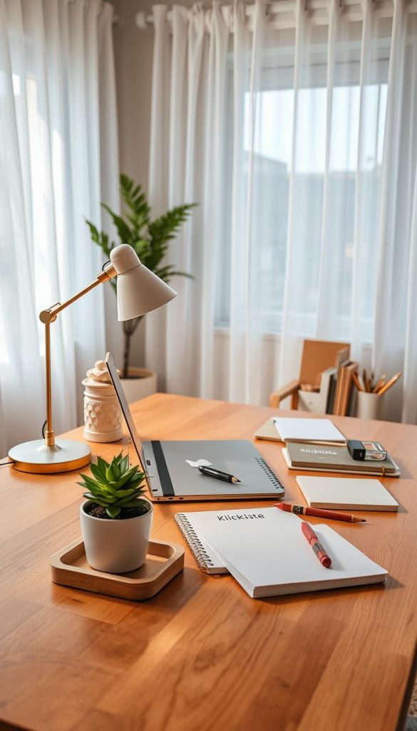 10 Ideen für moderne Schreibtisch-Deko