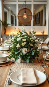 12 Ideen für moderne Tischdeko im Alltag