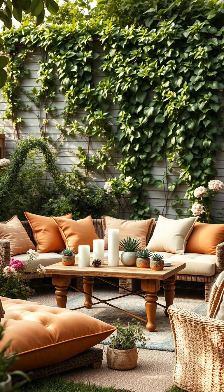 13 Garten-Lounge-Ideen für gemütliche Abende