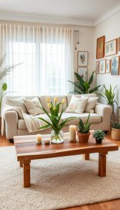 13 gemütliche Ideen für ein warmes Frühlingswohnzimmer