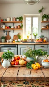 14 Ideen für moderne Küchendeko im Sommer