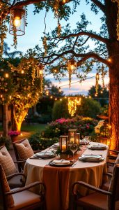 16 Outdoor-Lichtideen für laue Abende