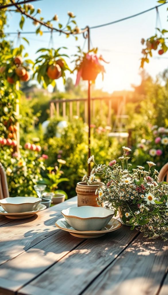17 Natur-Dekoideen für warme Sommertage