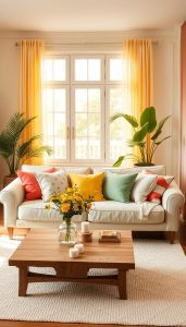 20 Ideen für frische Sommerfarben Zuhause