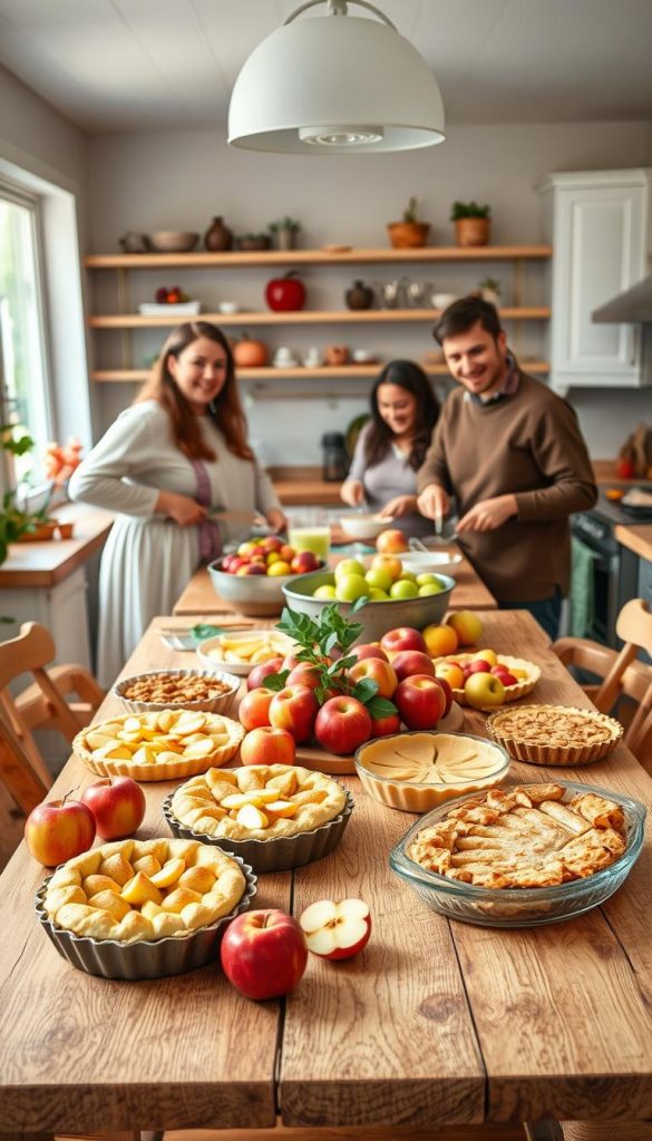 Apfelrezepte Familie