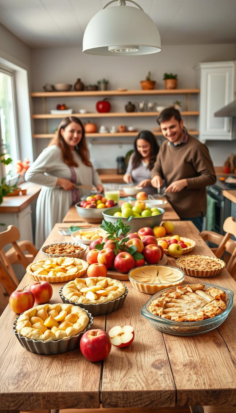 Apfelrezepte Familie