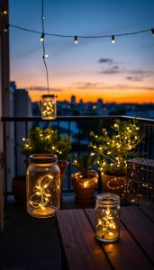 Balkonbeleuchtung DIY