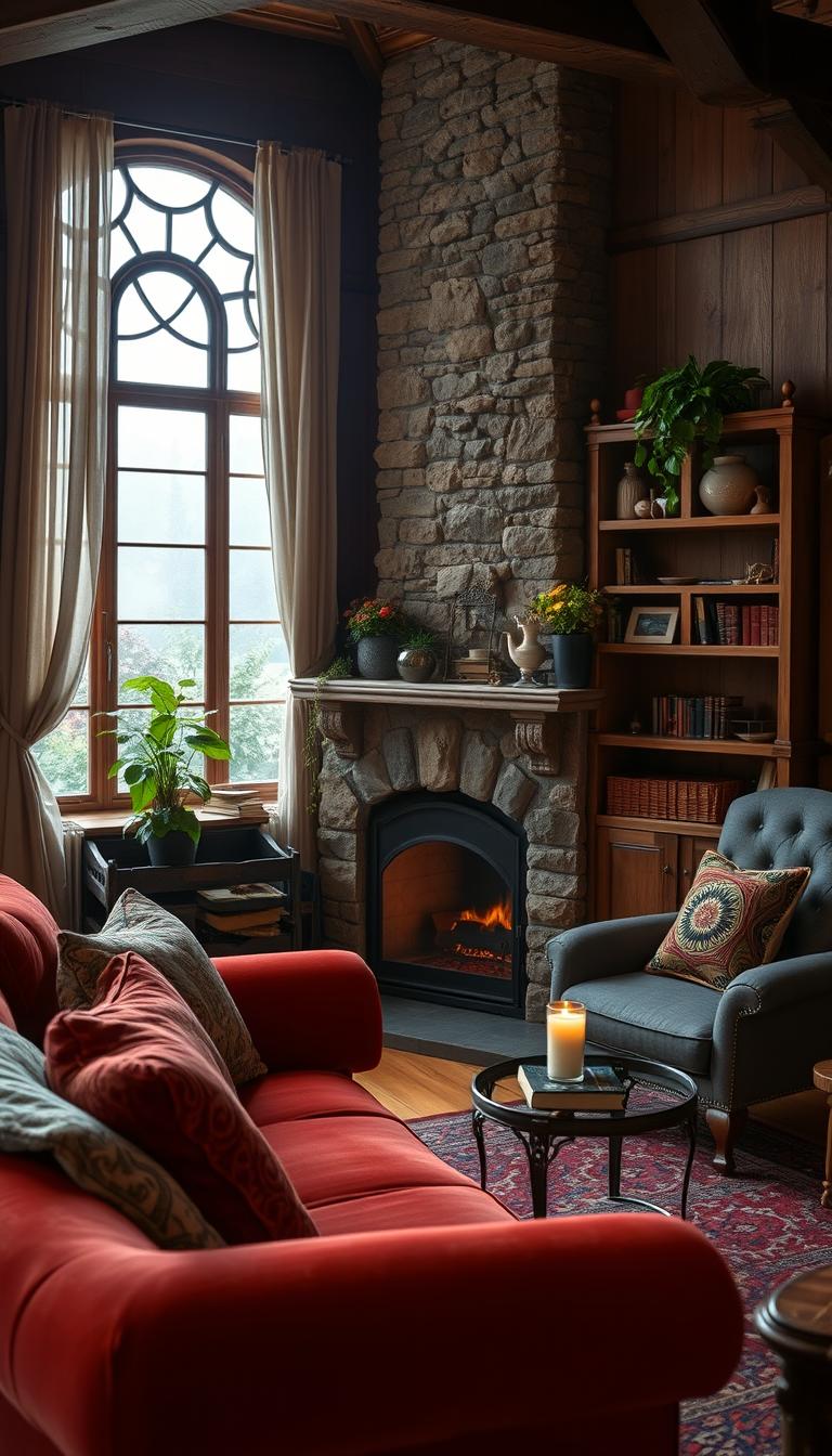 Castlecore Wohnzimmer: 10 royale Dekoideen für märchenhafte Räume