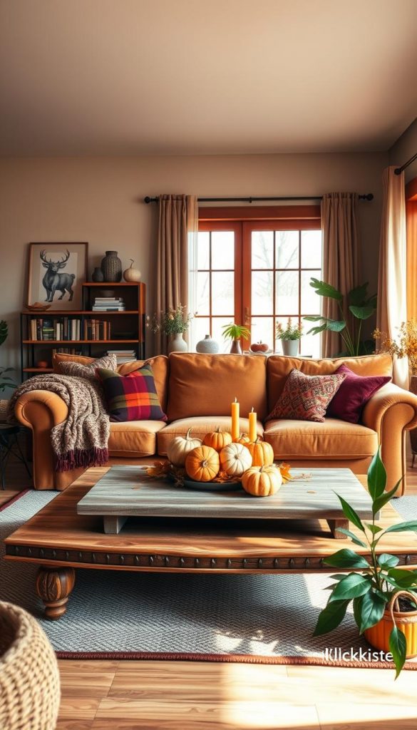 Cozy Herbst Wohnzimmer