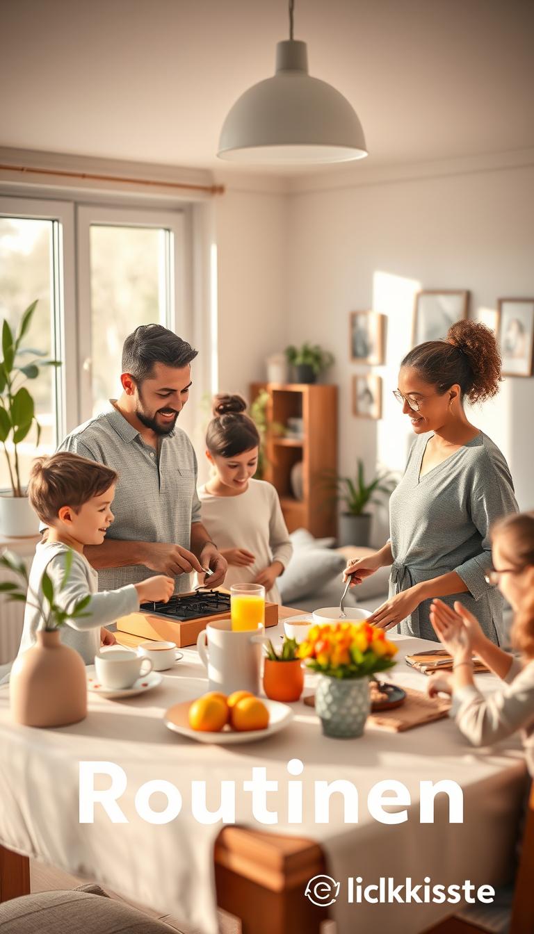 Familien Routinen