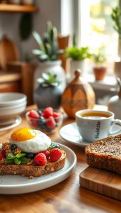 Frühstück schnell Familie