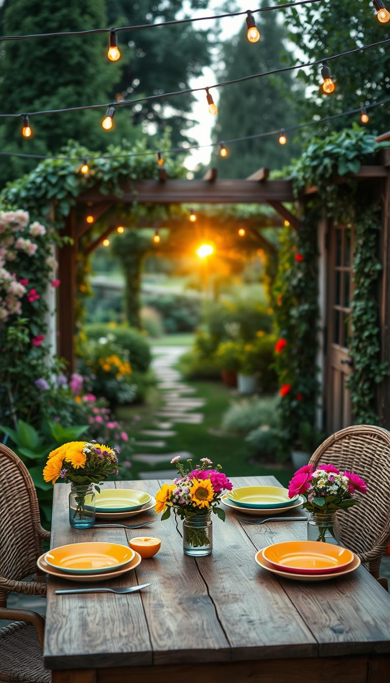 Garten Essplatz Ideen