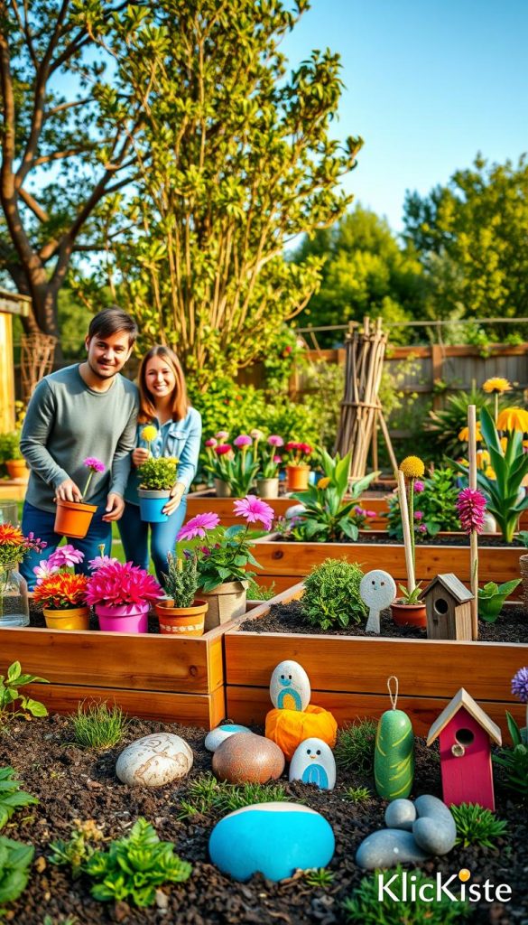 Gartenprojekte DIY Familie
