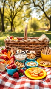 Gesunde Snacks Kinder