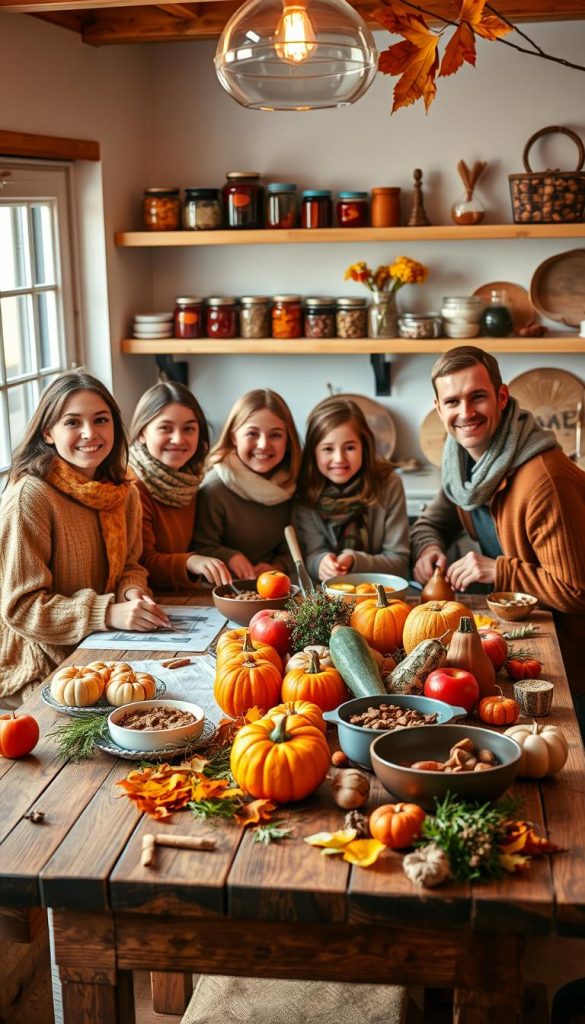 Herbstrezepte Familie
