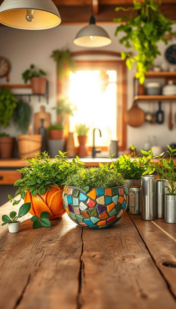 Küchenabfall Upcycling