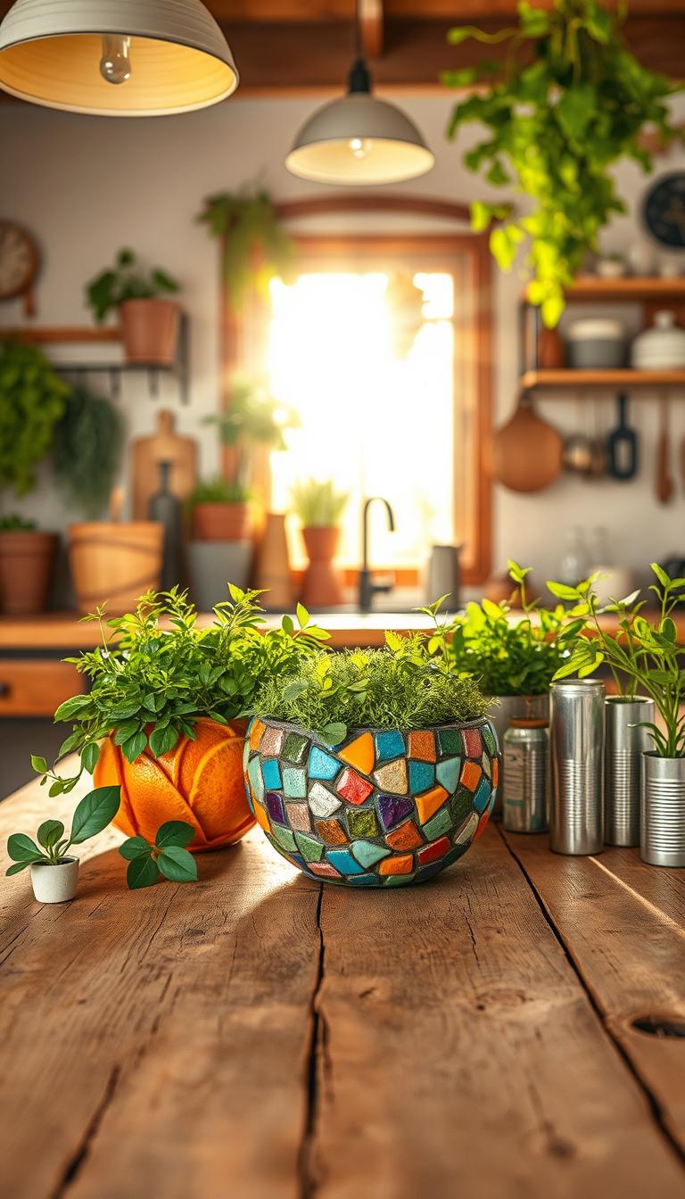 Küchenabfall Upcycling