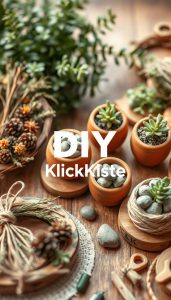 Naturmaterial Deko DIY