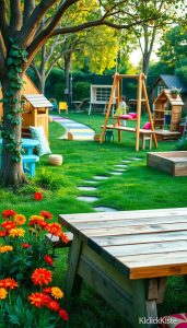 Outdoor Spielbereich DIY