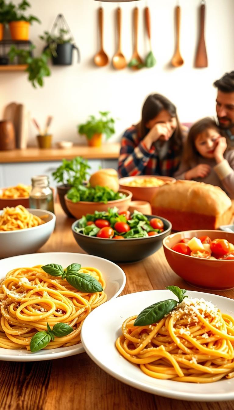 Pasta Familie schnell