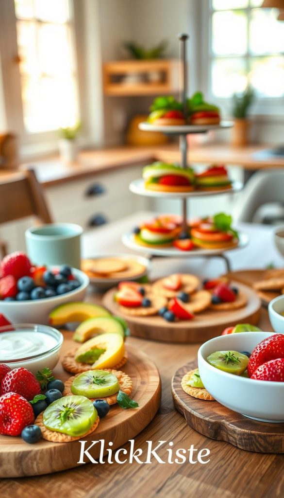 Snacks Nachmittag Familie