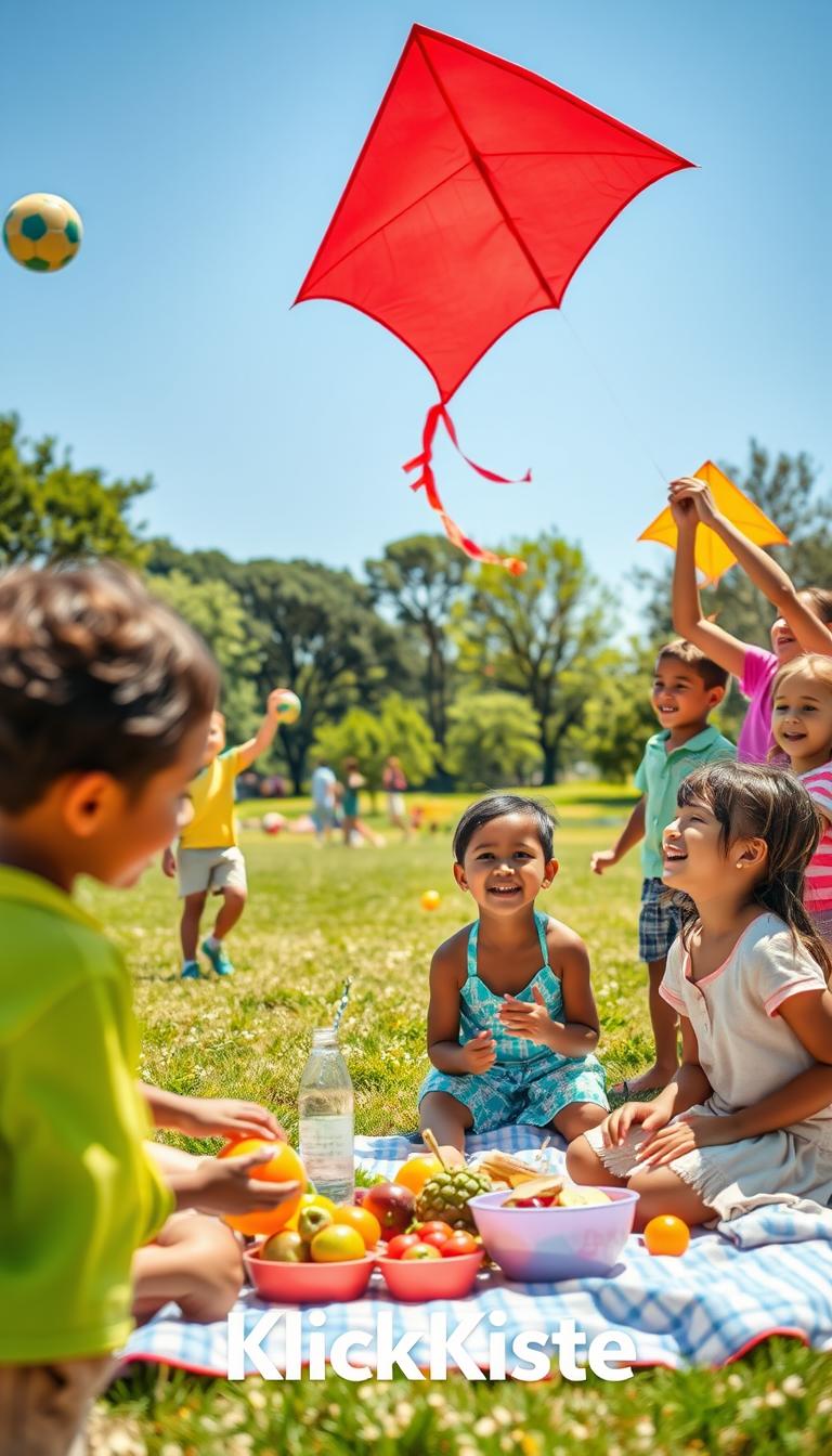 Sommer Aktivitäten Kinder