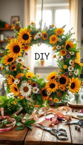 Sommerkranz DIY