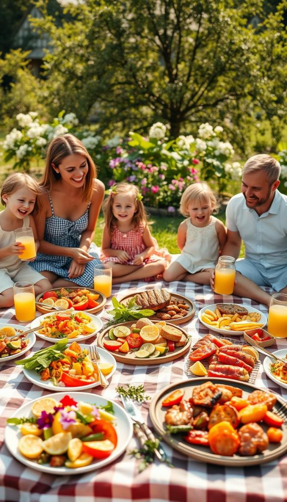 Sommerrezepte Familie