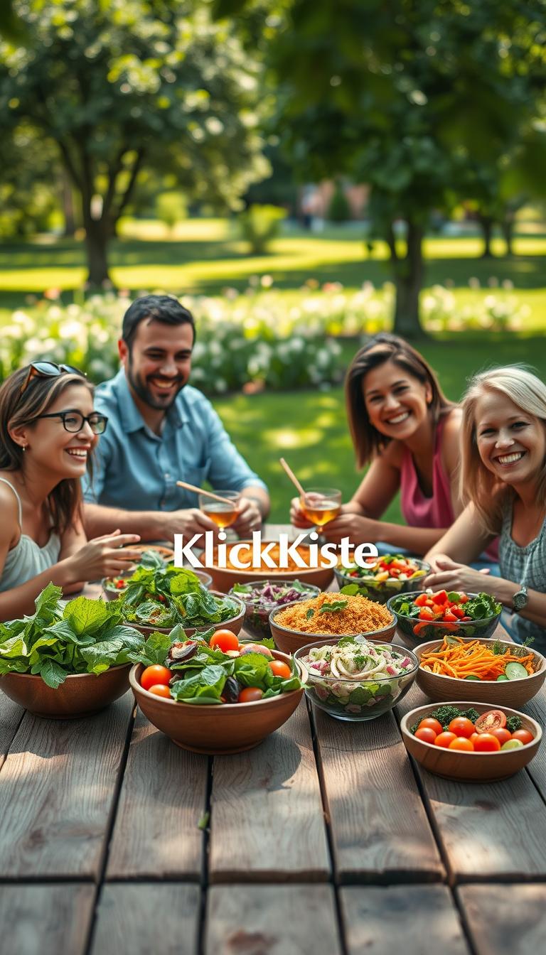 Sommersalate Familie