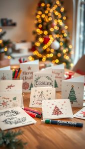 Weihnachtskarten DIY