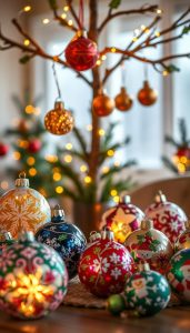 Weihnachtskugeln DIY