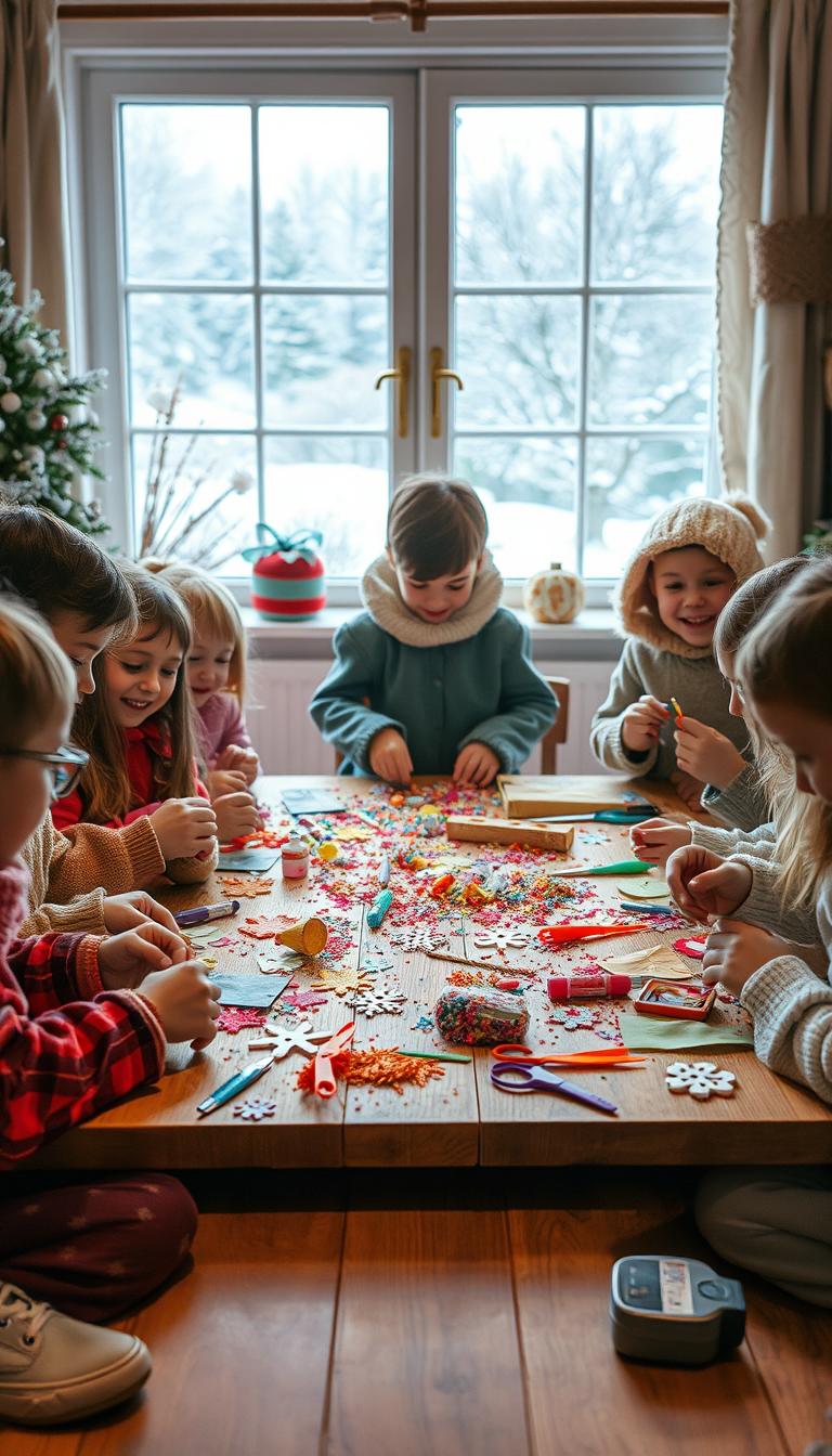 Winter Basteln Kinder