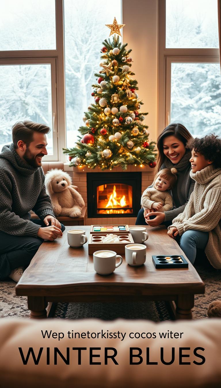 Winterblues Familie