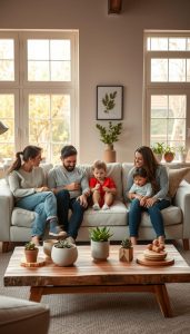 Wohnzimmer Trends Familie