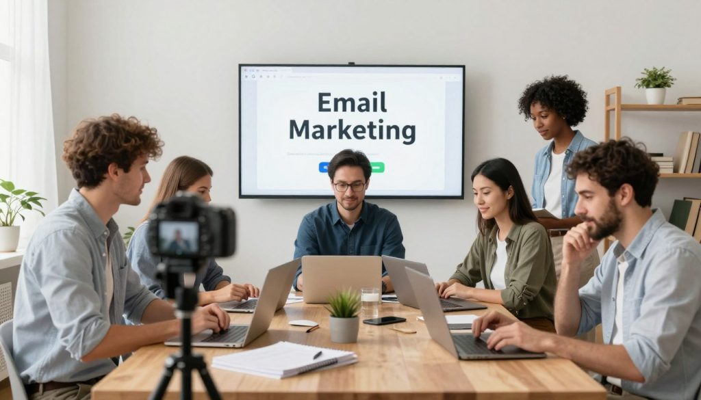 Verschiedene Online-Unternehmer, die von E-Mail Marketing Automation profitieren
