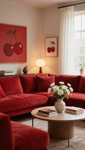 cherry red interior akzente