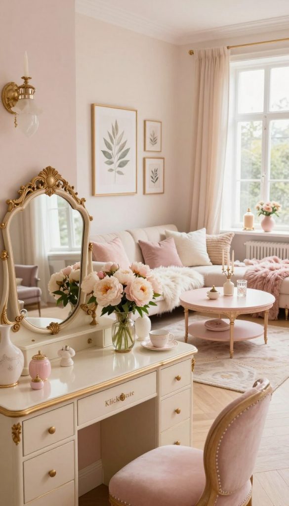 coquette interior trend