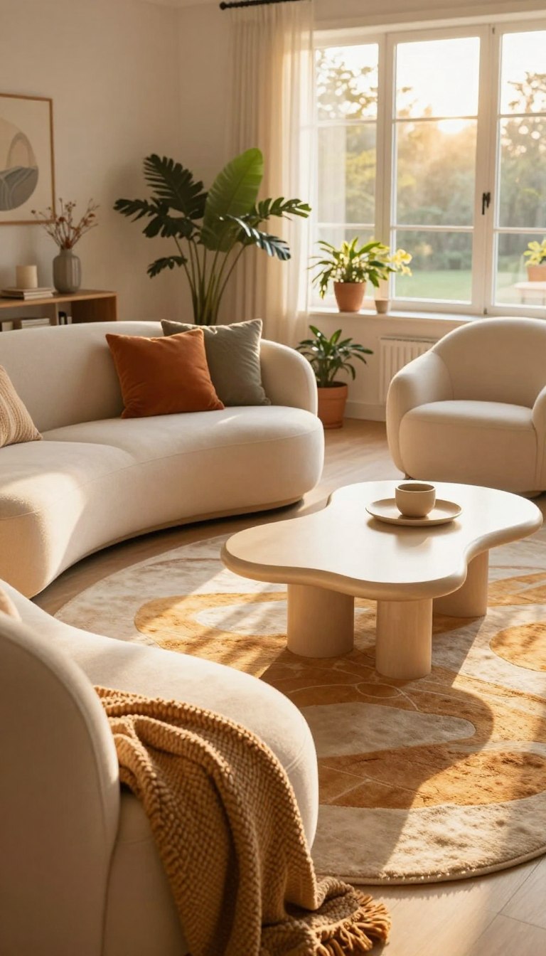 curved furniture trend