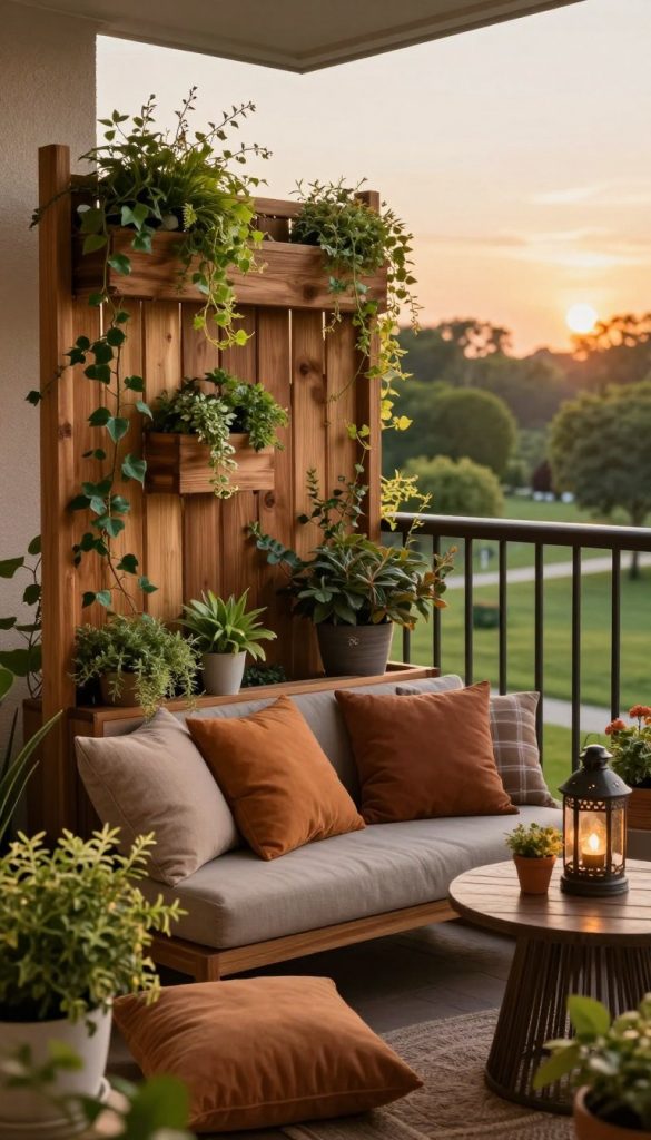 diy balkon sichtschutz ideen