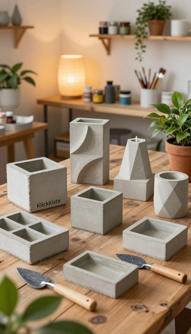 diy beton deko herstellen