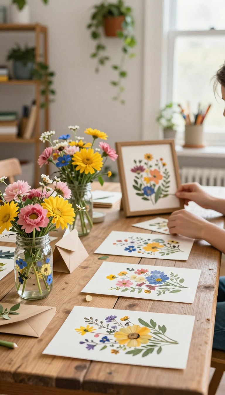 diy floral art projects