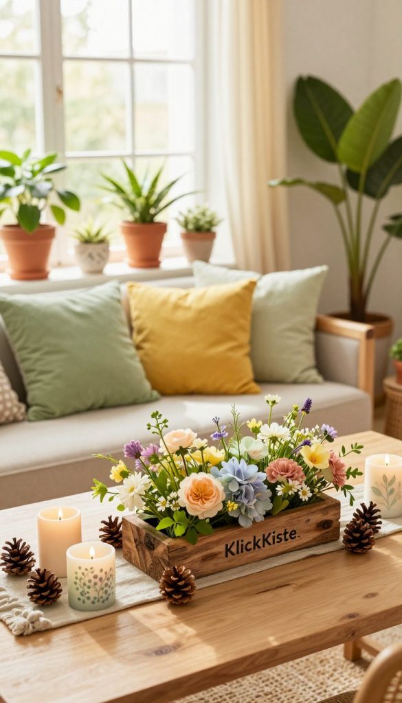 diy frühlingsdeko natur