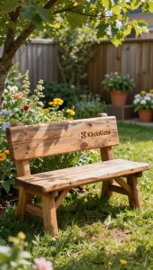 diy holzbank upcycling