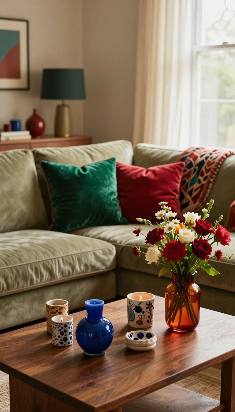 diy jewel tone dekoideen