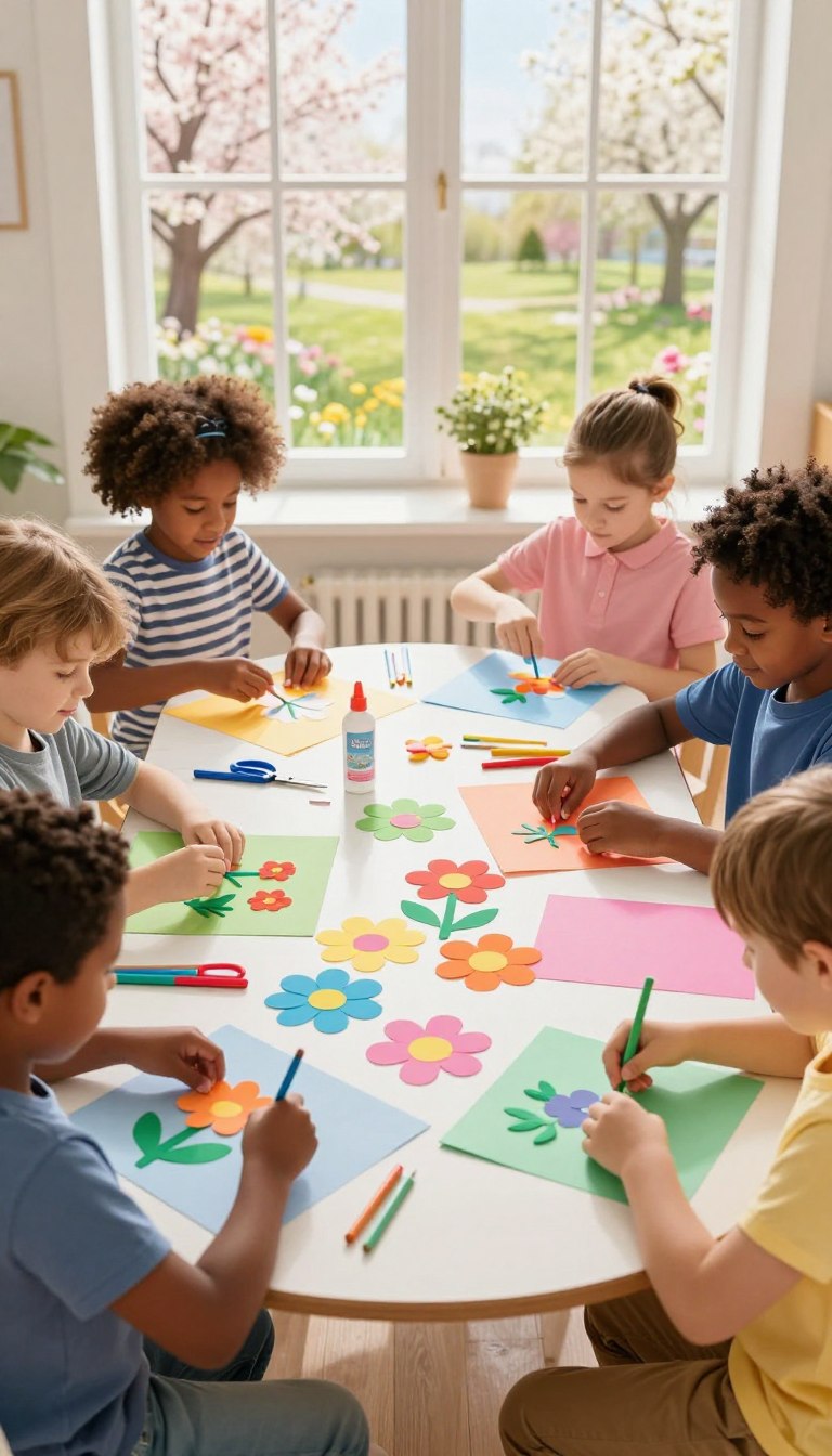 diy kinder basteln frühling