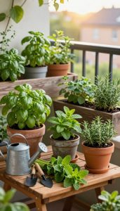 diy kräuterbeet balkon