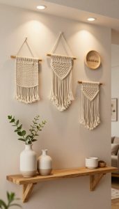 diy minimalistische wanddeko