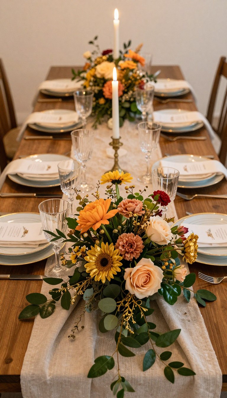 diy opulente tischdeko