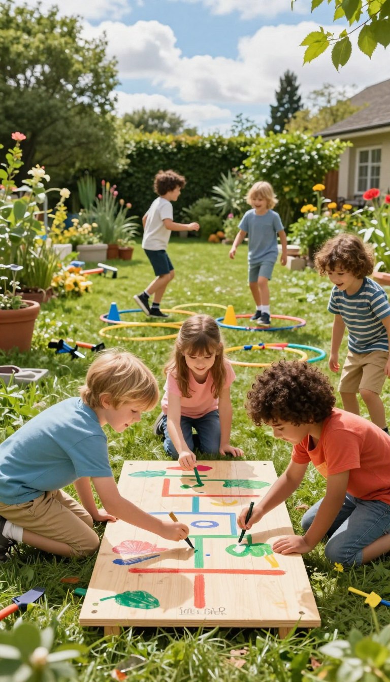 diy outdoor spiele kinder